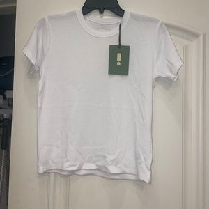 Daily Drills Ribbed Baby Tee NWT